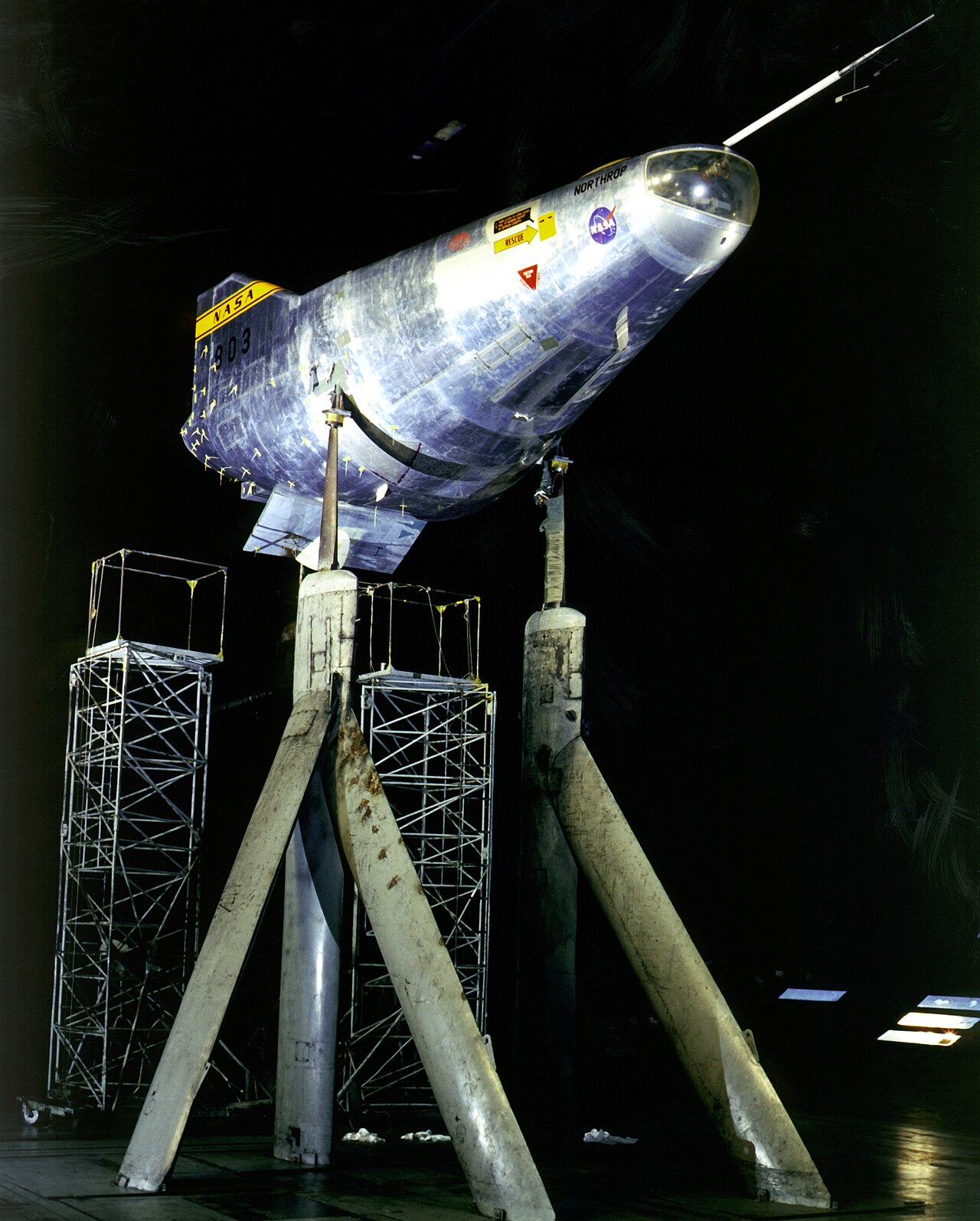 M2-F2 in the Ames 40-by-80-foot wind tunnel